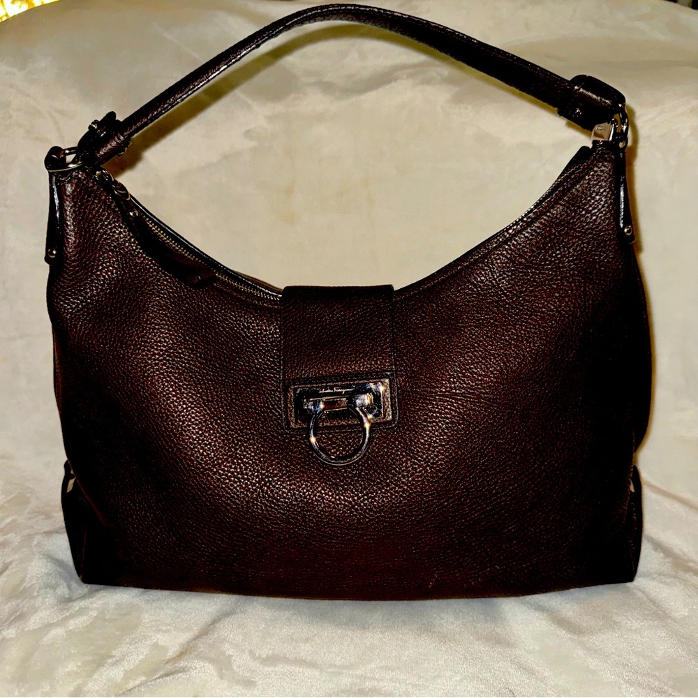Salvatore Ferragamo Leather Handbag